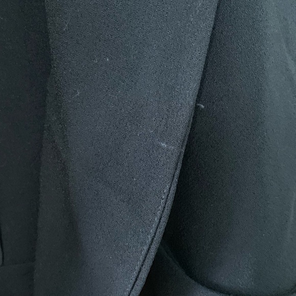 Daniel Rainn Black Open Front Vest Size S New - Picture 7 of 7